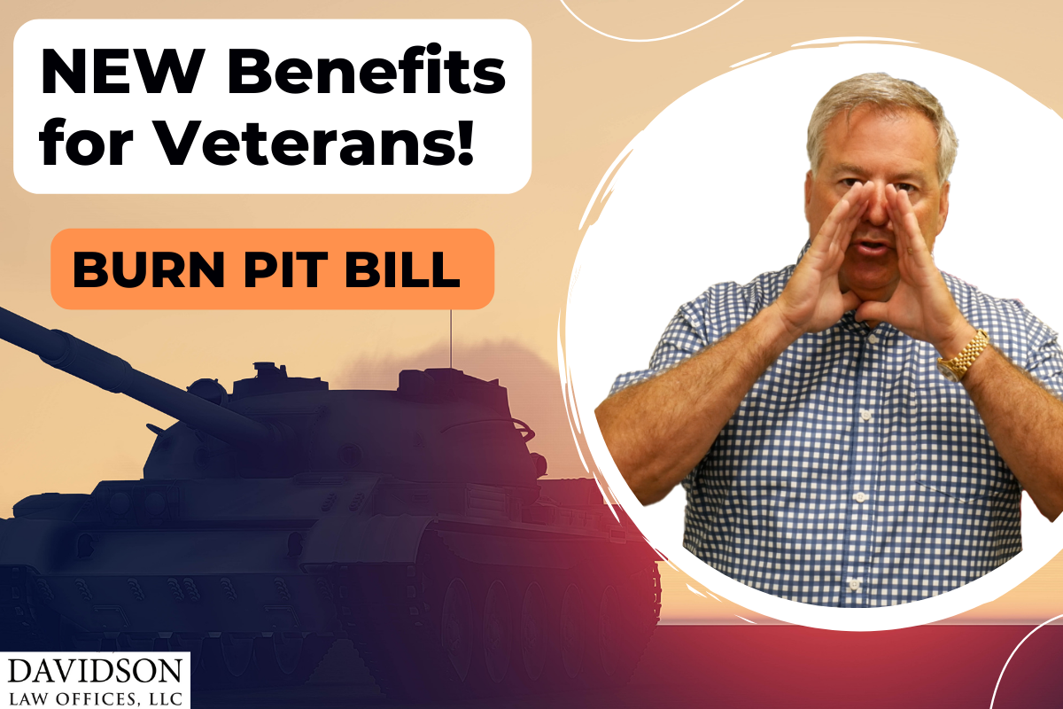 The New Burn Pit Bill for Veterans Davidson Law Firm