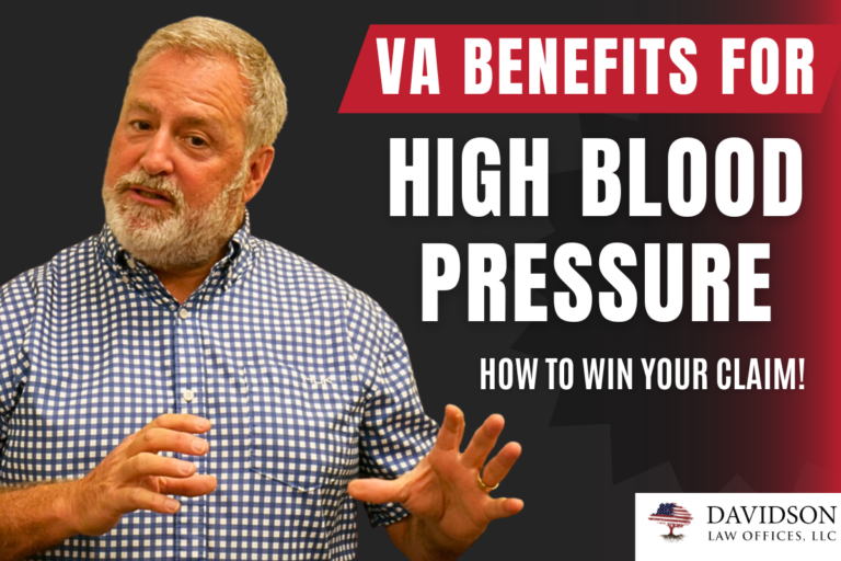 VA Disability Claims for Hypertension | Davidson Elder Law