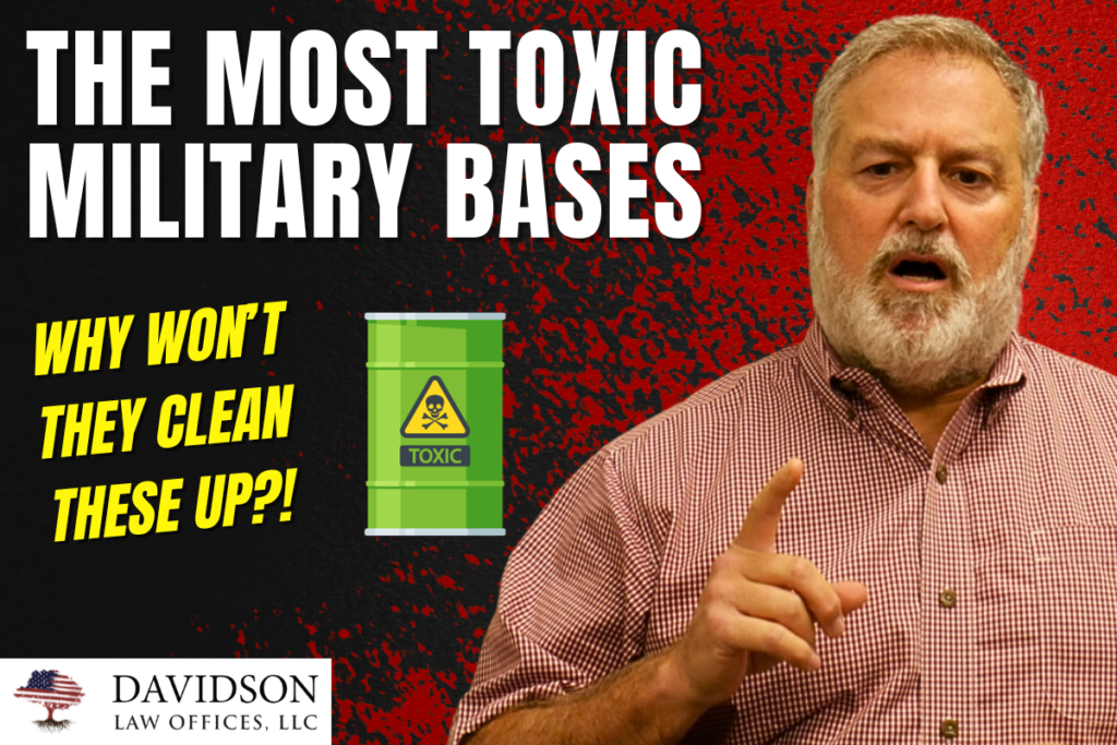 toxic military bases in the United States