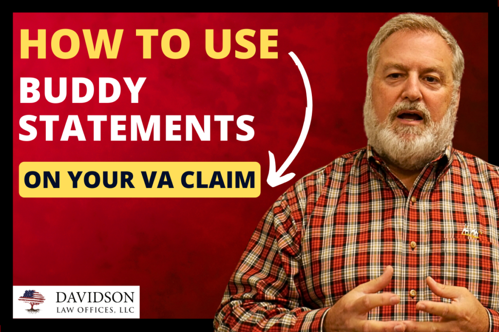 Using a Buddy Statement for VA Disability Claims