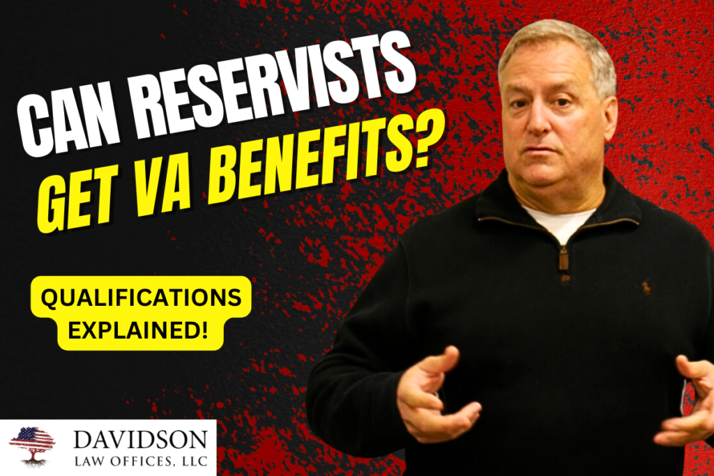 Can Reservists Receive VA Benefits?