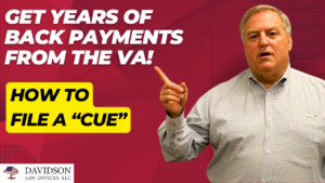 Using CUE Motions to Get Back Pay from the VA