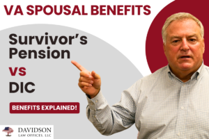 DIC vs. Survivor's Pension Benefits