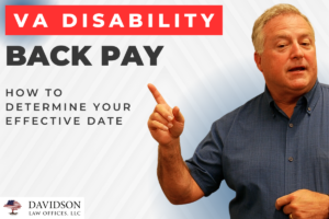 Back Pay for VA Disability Benefits