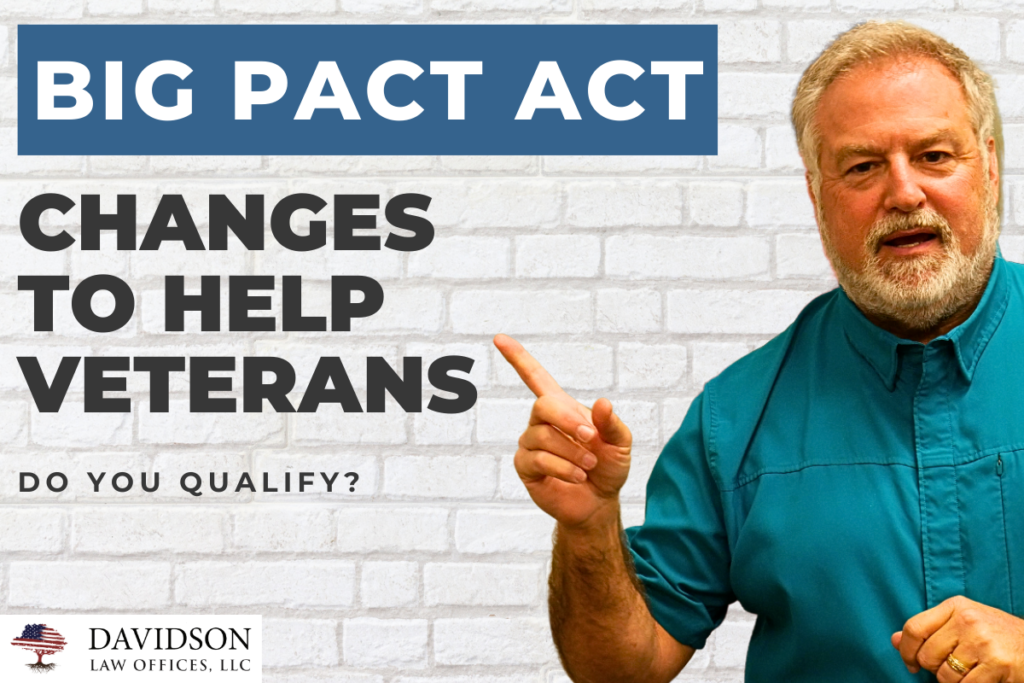 PACT Act Changes for Veterans